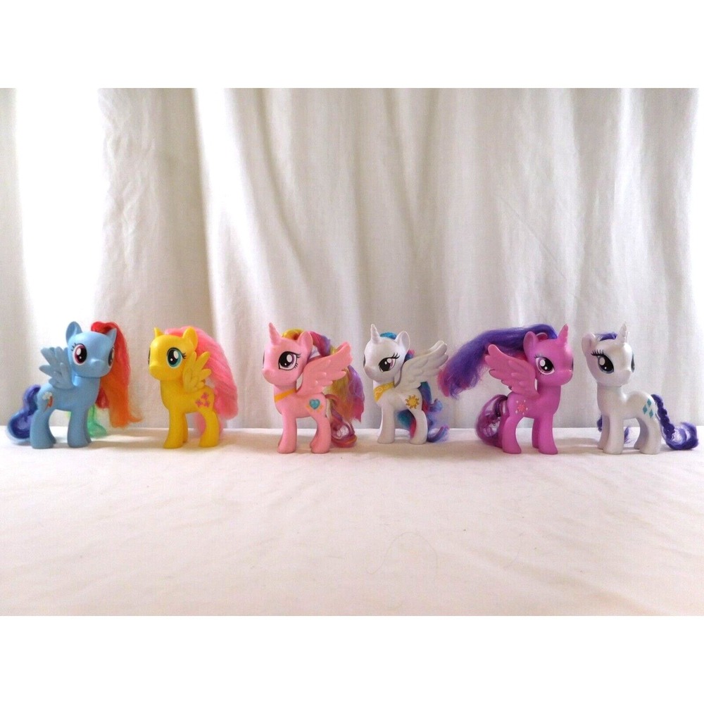 Hasbro My Little Pony  Twilight Sparkle‎  Fluttershy Cadance Rainbow Princess 6"